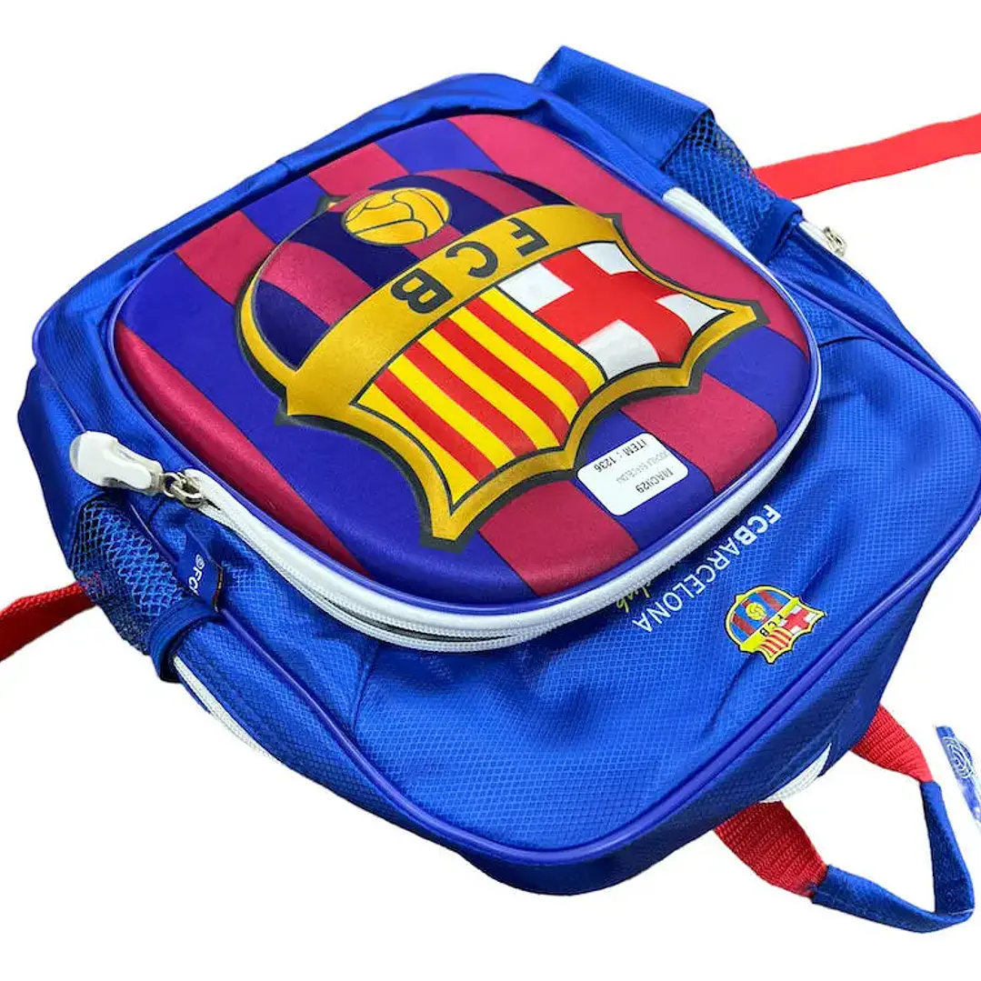 Mochila Futbol Barcelona Fc Niño Original 4