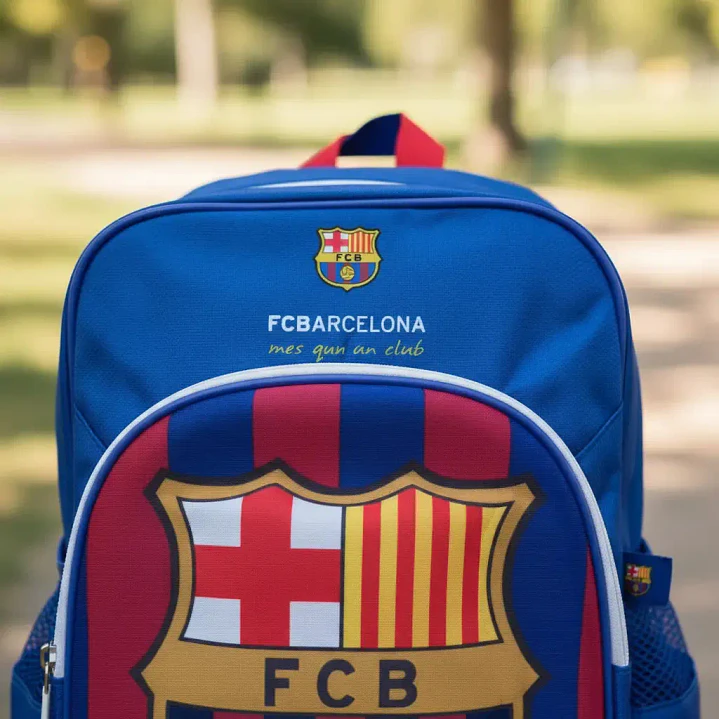 Mochila Futbol Barcelona Fc Niño Original 10