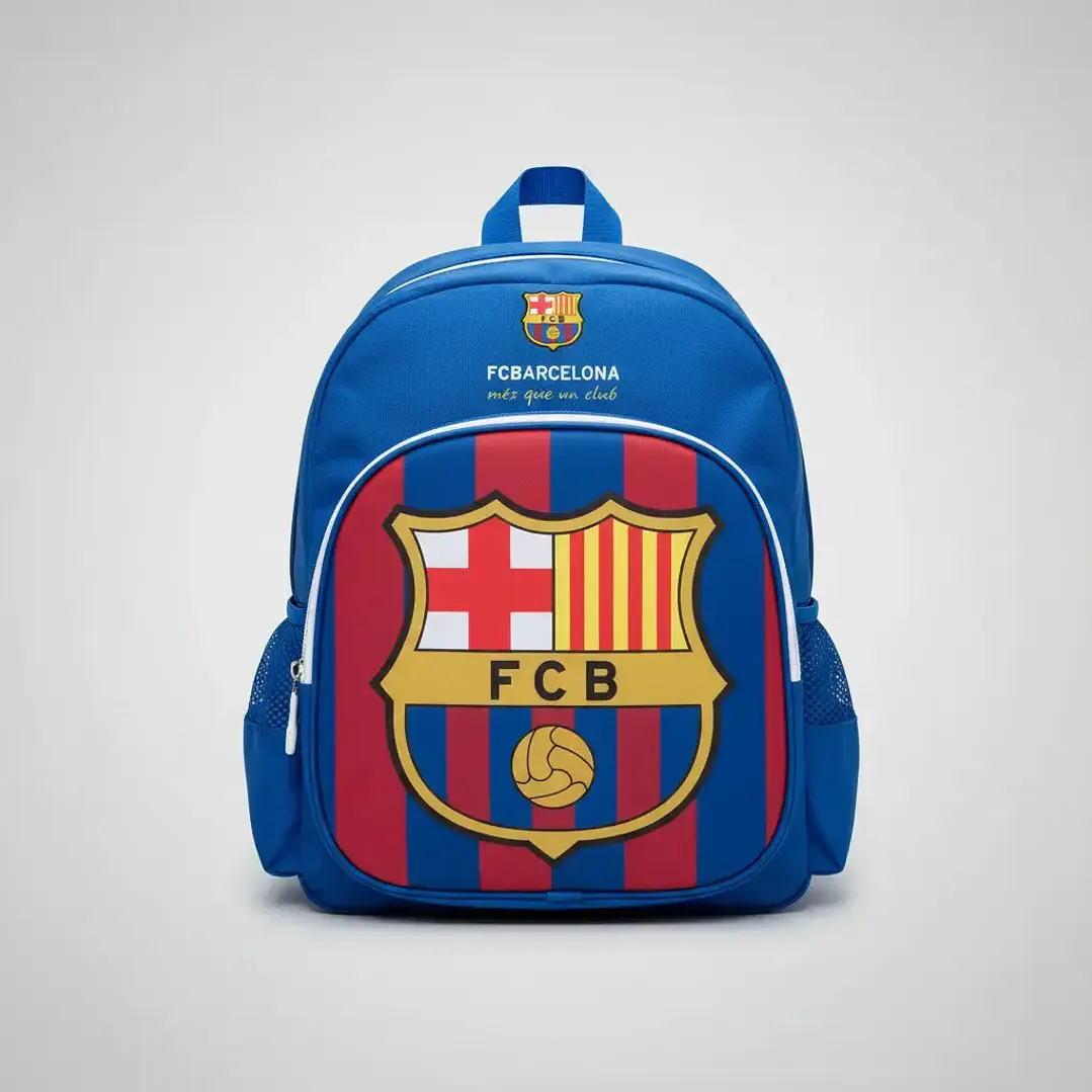 Mochila Futbol Barcelona Fc Niño Original 12