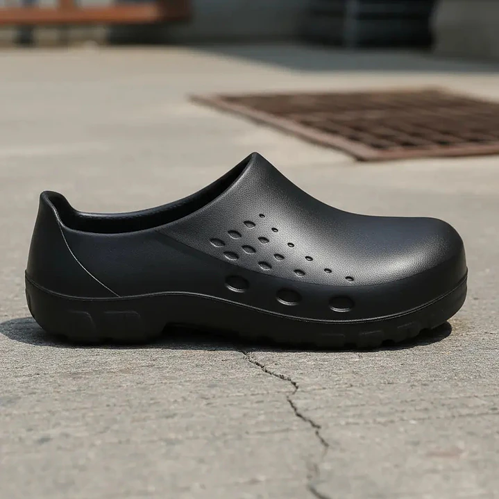 Zapato Zueco Antideslizante Cocina de Seguridad Punta Acero 3