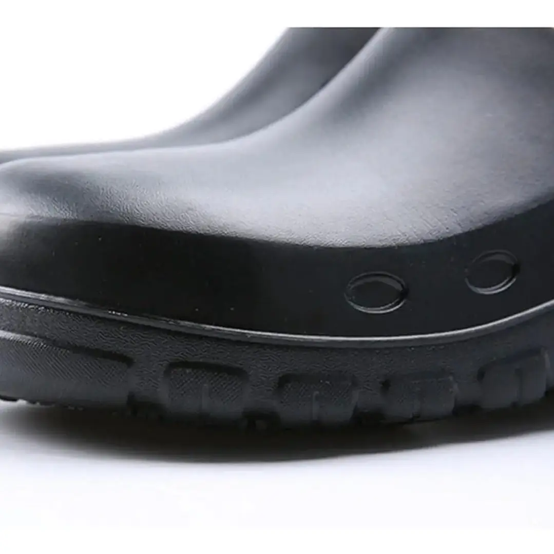 Zapato Zueco Antideslizante Cocina de Seguridad Punta Acero 9