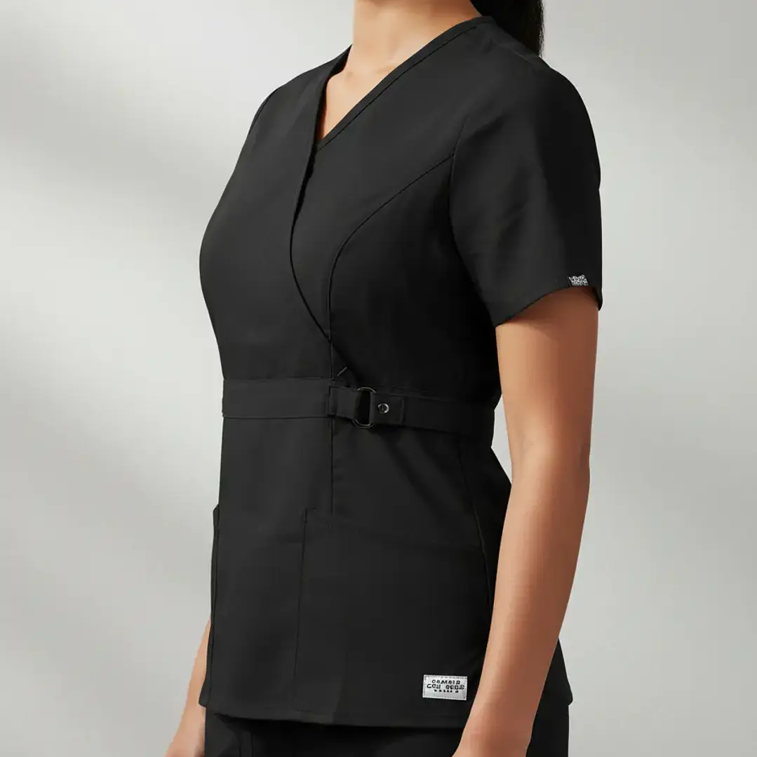 Conjunto Polera Y Pantalón Clinico Negro 4