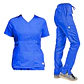 Conjunto Polera Y Pantalón Clinico Azul Real | Royal Blue - Miniatura 4