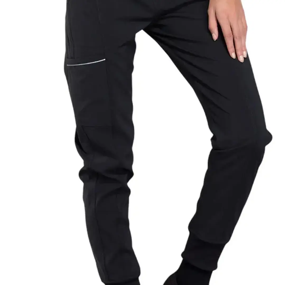 Conjunto Polera Y Pantalón Clinico Jogger Negro 4