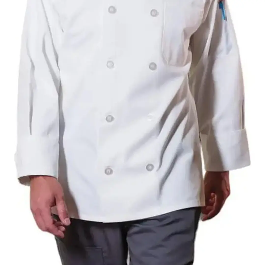 Chaqueta De Cocina Chef Botón Seguridad 3
