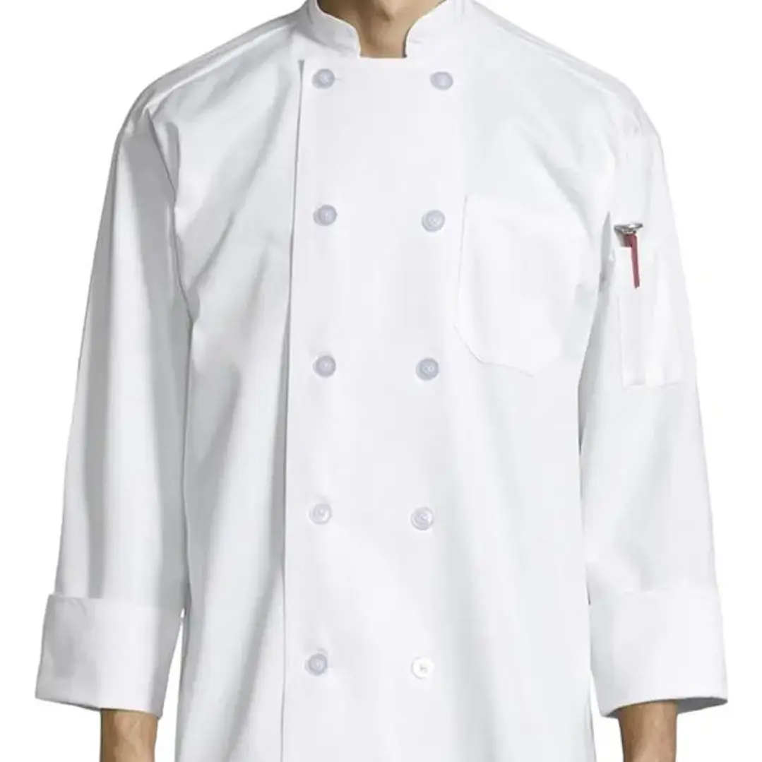 Chaqueta De Cocina Chef Botón Seguridad 4