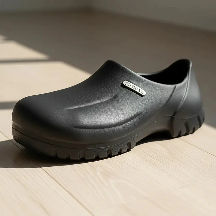 Zapato Zueco Antideslizante Cocina De Seguridad Punta Acero 1