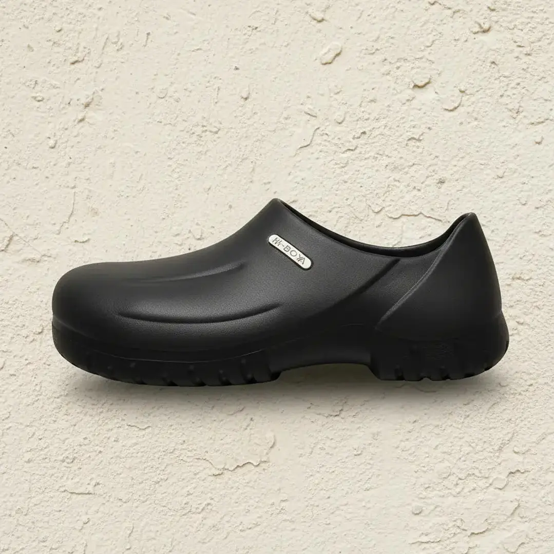 Zapato Zueco Antideslizante Cocina De Seguridad Punta Acero 2