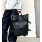 Mochila Urbana Negra Porta Notebook Hebilla Unisex - Miniatura 7
