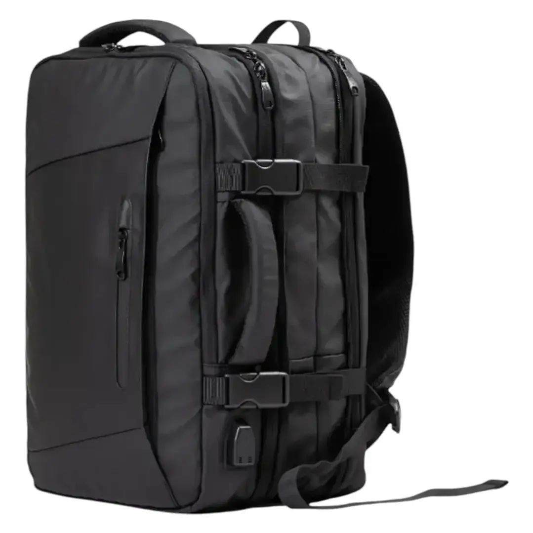 Mochila Maleta Carry On Impermeable Expansible 38l Usb 3
