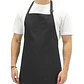 Pack 5 Pecheras Chef Outfitters Con Bolsillo Negro - Miniatura 1
