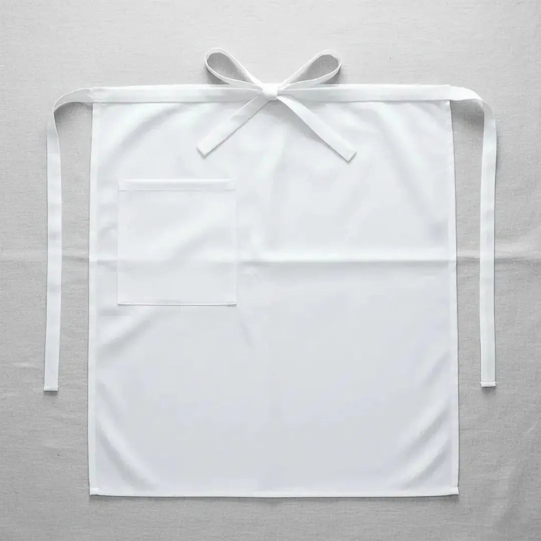 Pack 10 Mandiles Clásicos De Cocina Blanco 1