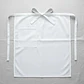 Pack 10 Mandiles Clásicos De Cocina Blanco - Miniatura 1