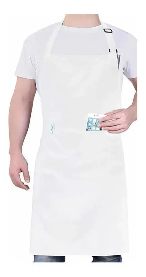 Pack X 4 Pecheras Blancas Chef Cocina