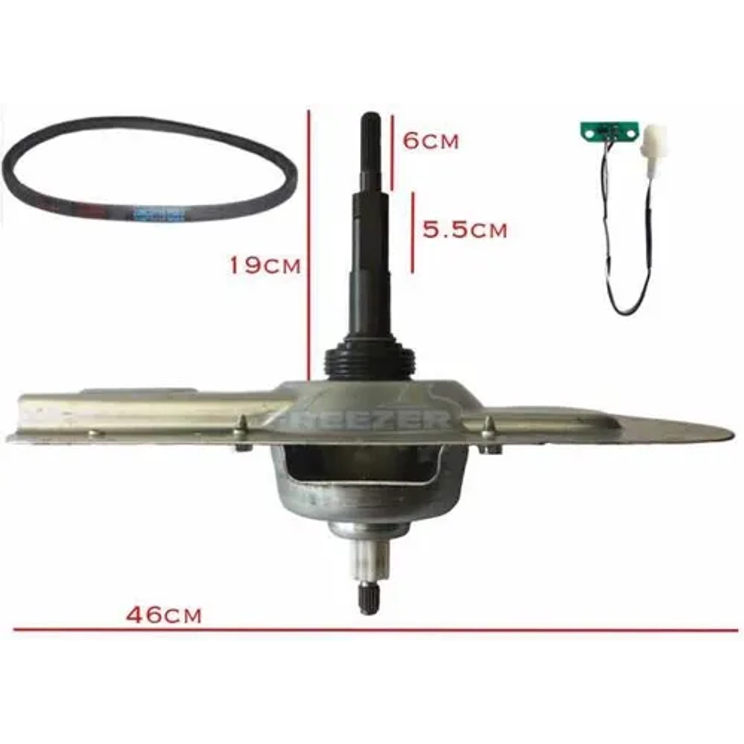 Transmision lav mabe Flotador Banda Y Sensor De Peso CR441420 1