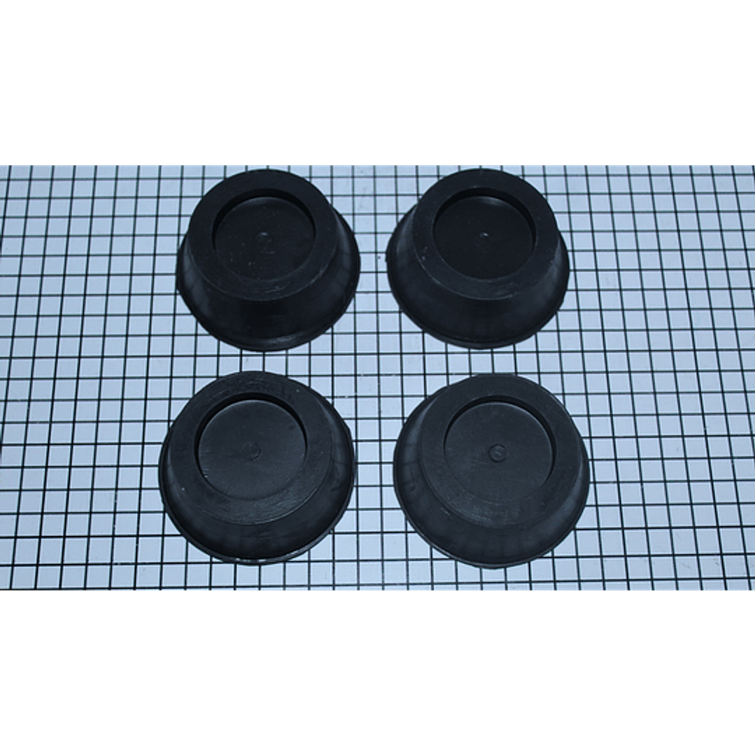 Bases Negras Universal Lavadora Pack 4 Unid TCR440014 1