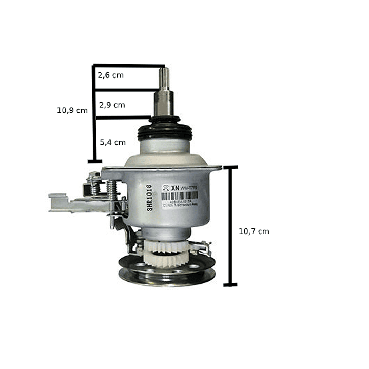 Transmisión Lavadora LG 4265EA1017A CR441449 1