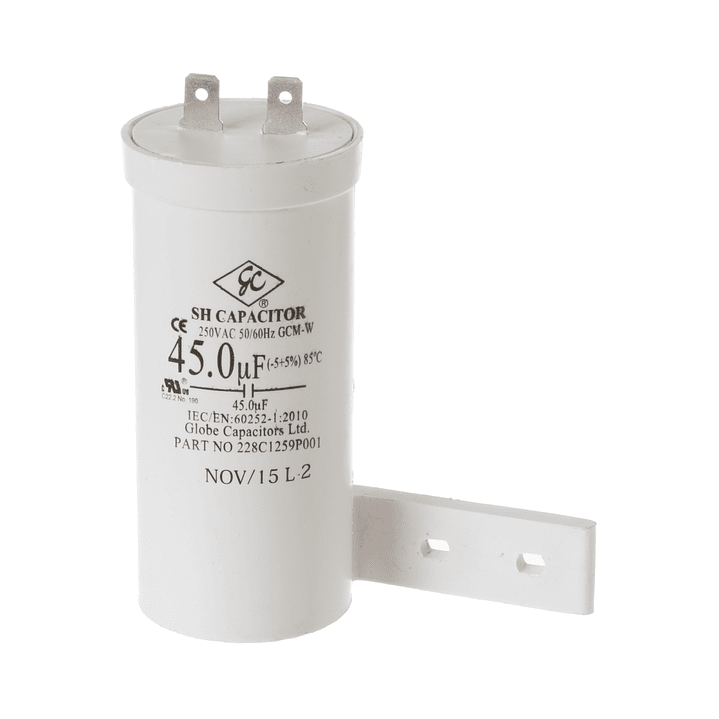 Capacitor 45.0 Mfd Lavadora Mabe WH12X10513 CR440313 1