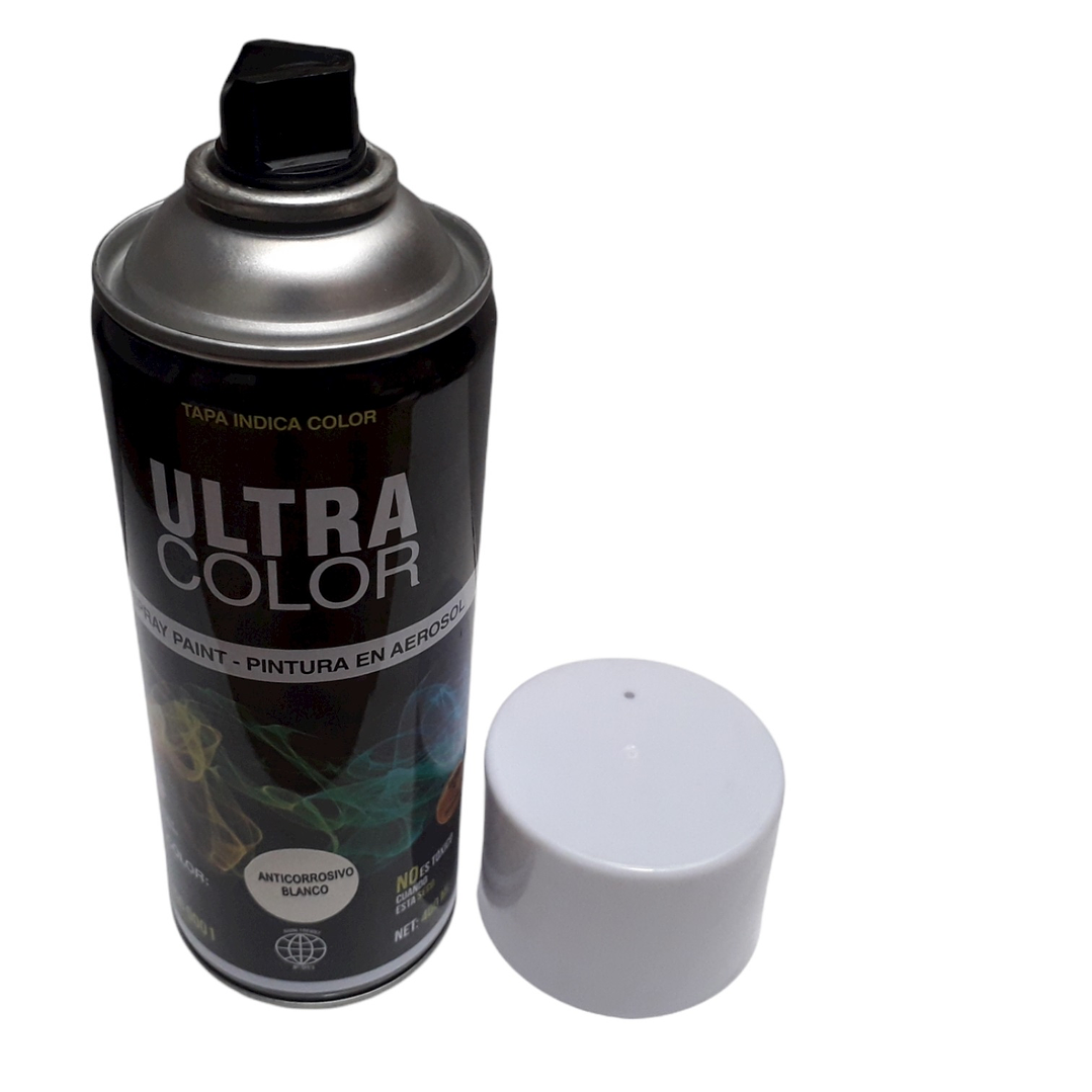 Pintura Aerosol Anticorrosivo Blanco Lavadora Nevera Todas CR441302   1