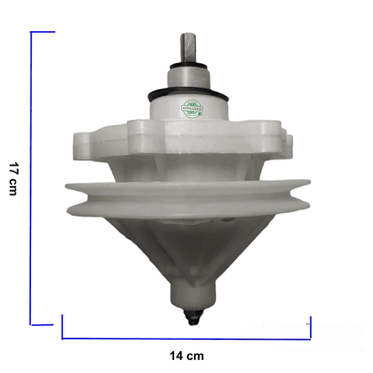 Transmisión Doble Tina 6 Tornillos Lavadora CKD2570