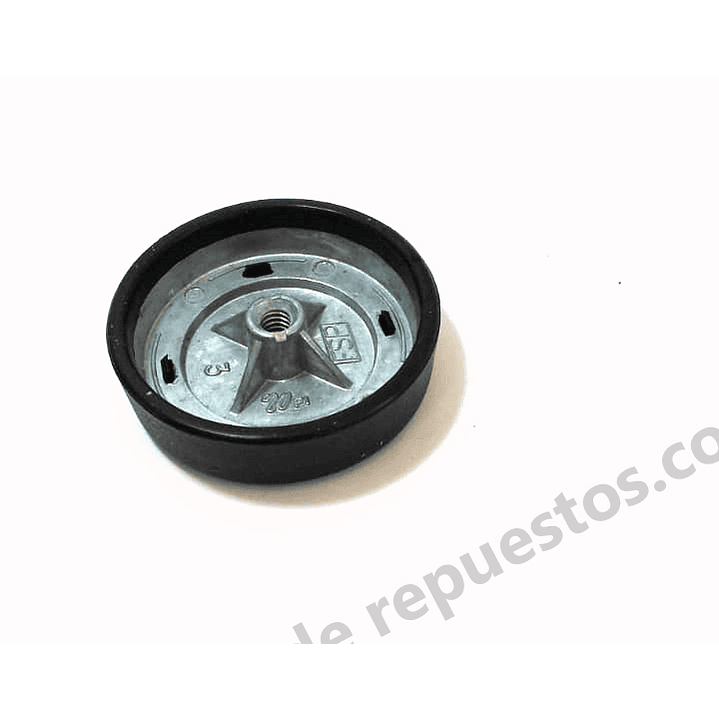 Botón Negro Tornillo Lavadora Whirlpool WP3364290 CR440099 2