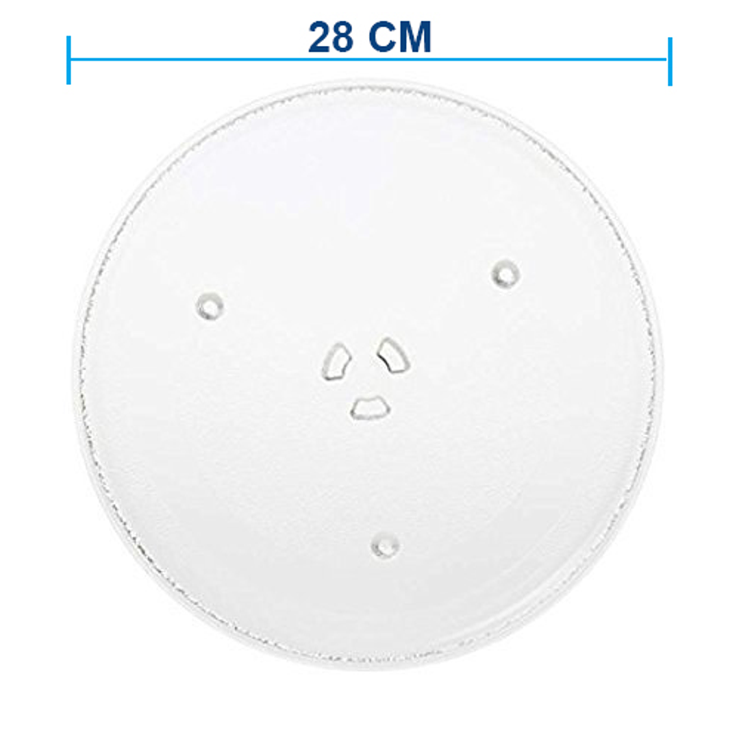 Platos de vidrio 28 D Horno microondas Whirlpoool CR441190  1