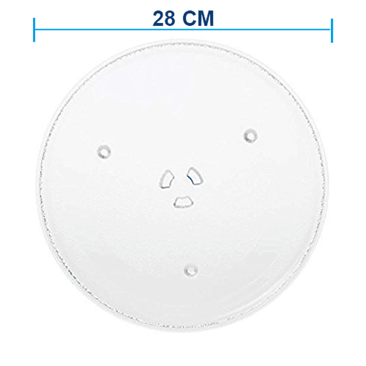 Platos de vidrio 28 D Horno microondas Whirlpoool CR441190  1