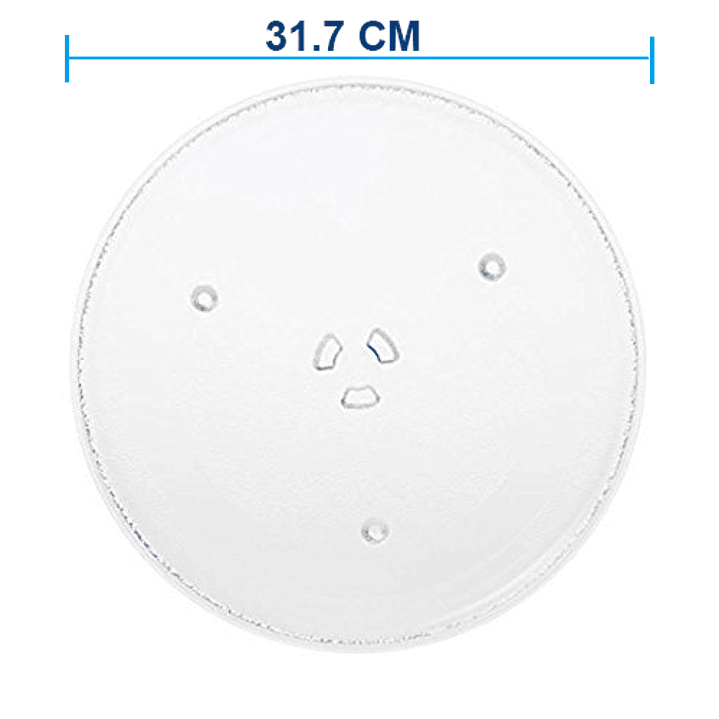 Platos de vidrio 31.7 D Horno microondas Whirlpoool CR441191  1