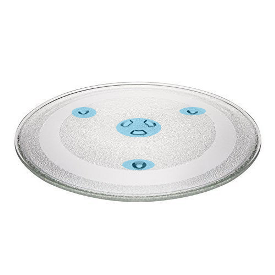 Platos de vidrio 28.57 D Horno microondas Whirlpoool CR441193  2
