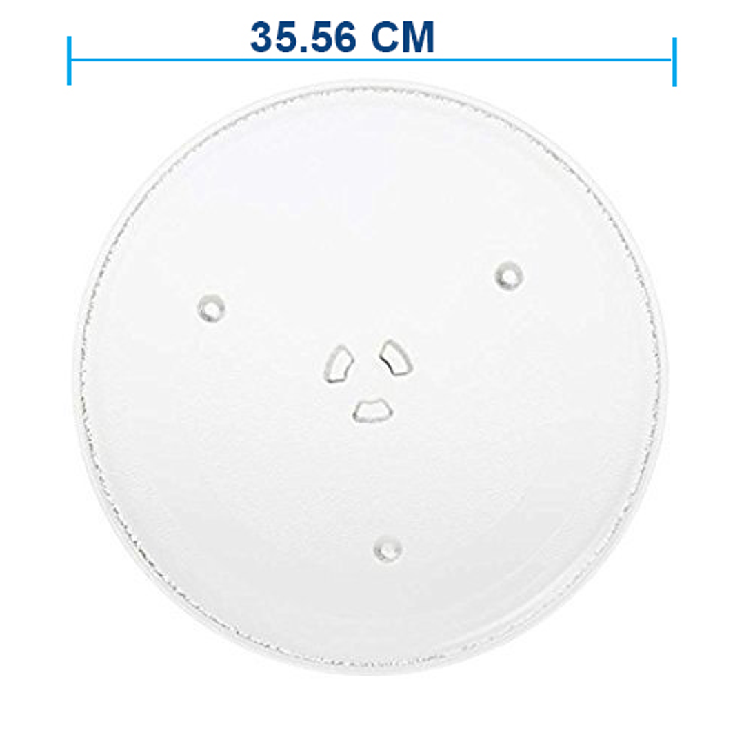 Platos de vidrio 35.56 D Horno microondas Whirlpoool CR441195  1