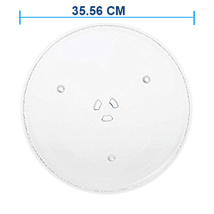 Platos de vidrio 35.56 D Horno microondas Whirlpoool CR441195  1