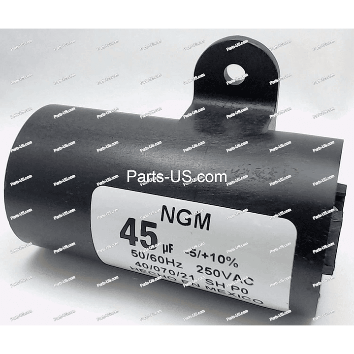 CAPACITOR 45 MF 250VAC/B 50/60HZ ORIGINAL IMPORTACION WHIRLPOOL CR442002 1