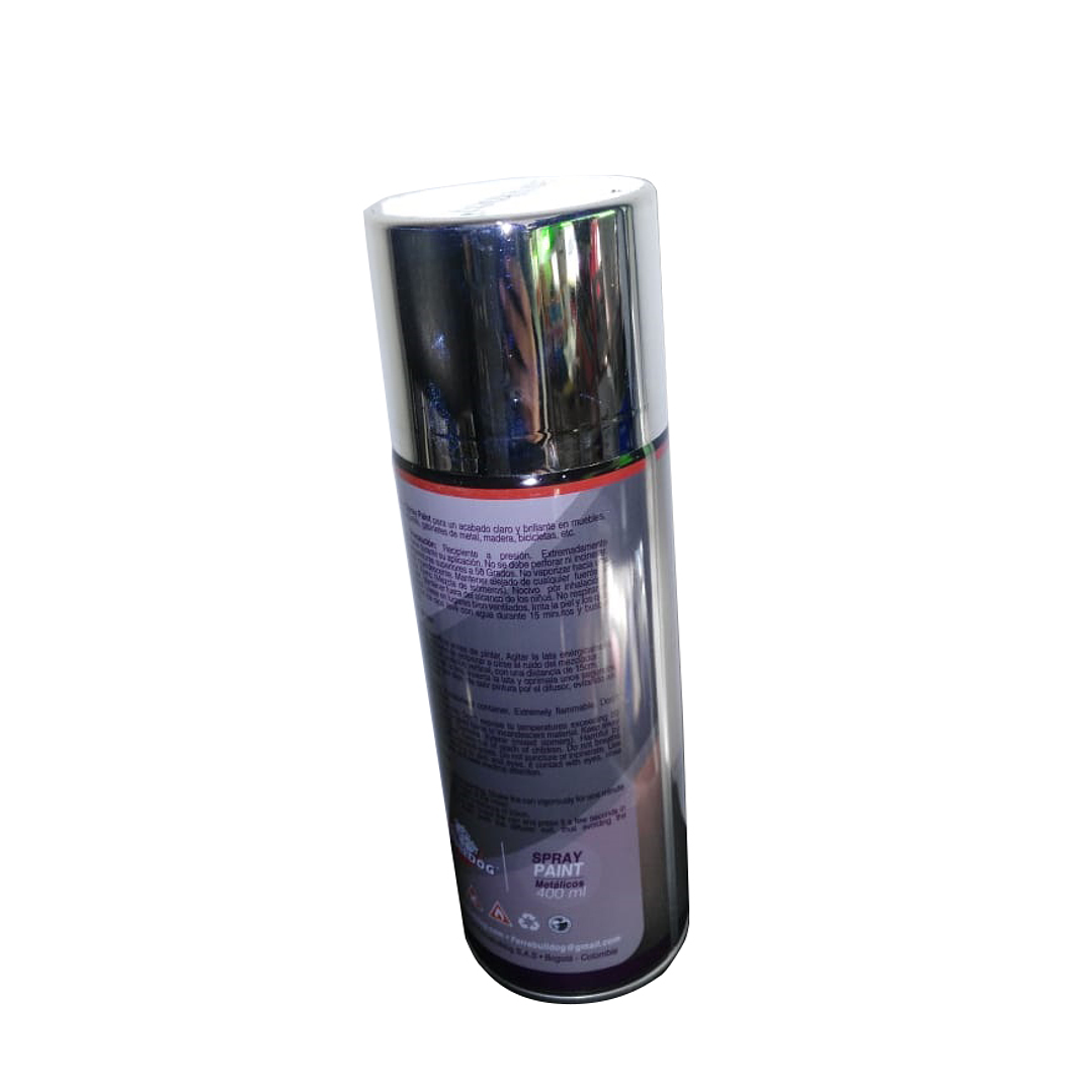 Pintura Aerosol Cromo Premium Lavadora Nevera Todas CR441301 | Premium Chrome Spray Paint 3