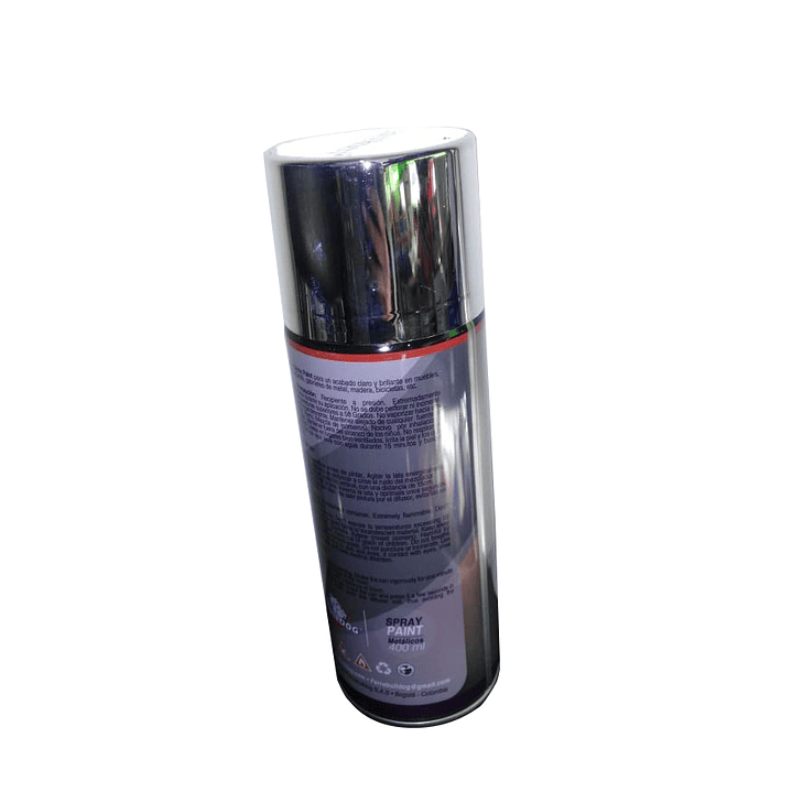 Pintura Aerosol Cromo Premium Lavadora Nevera Todas CR441301 | Premium Chrome Spray Paint 3