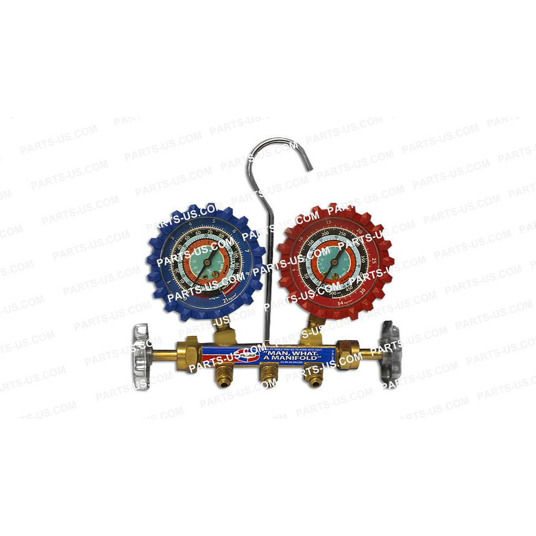 JUEGO MANOMETROS 2 VALVULAS UNIWELD MULTIMARCAS CR450626 1