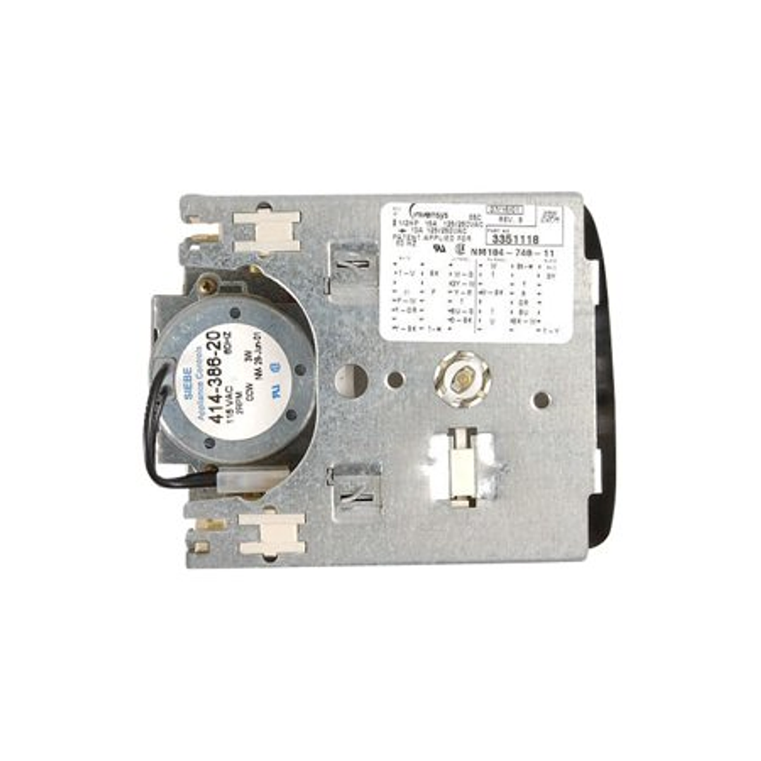 Timer Hidromasaje Lavadora Whirpool 3351118 CR441141 1