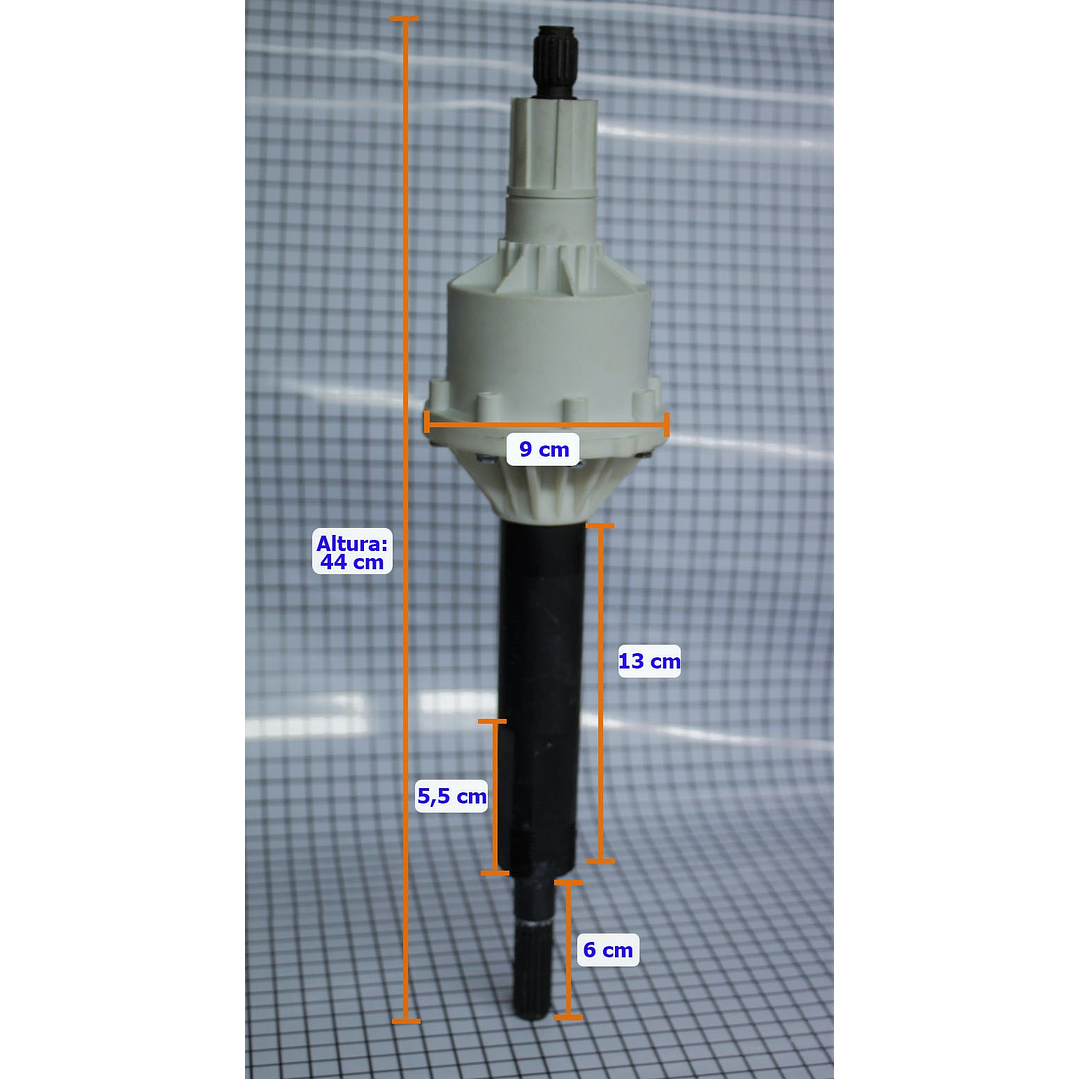 Transmisión de Botella Flotador Lavadora Mabe CR440600 1