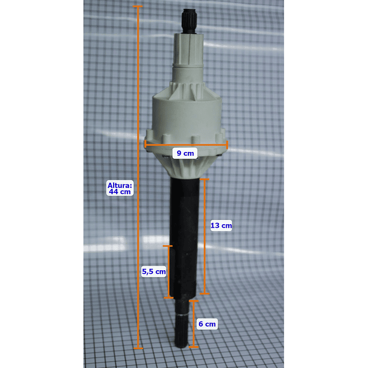 Transmisión de Botella Flotador Lavadora Mabe CR440600 1