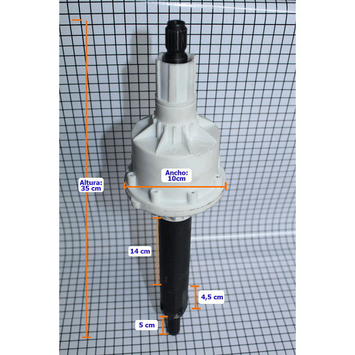 Transmisión sin Lata Caña Larga Lavadora Mabe Amazonas CR440263 1
