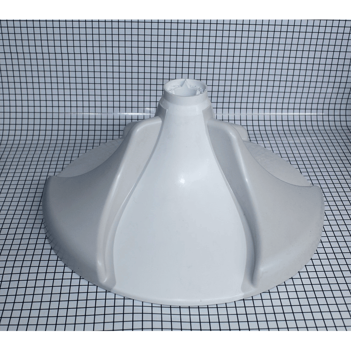 Agitador Aquasaver Helicoidal Volcan 37 cm Lavadora Mabe 253C1156G001 WW03A00157 CR440540 6