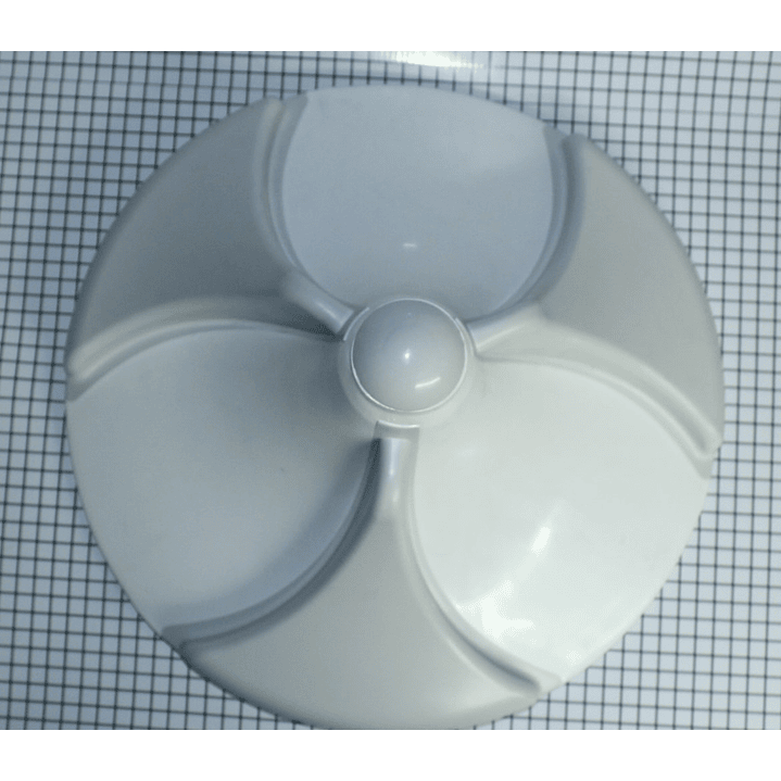 Agitador Aquasaver Helicoidal Volcan 37 cm Lavadora Mabe 253C1156G001 WW03A00157 CR440540 7