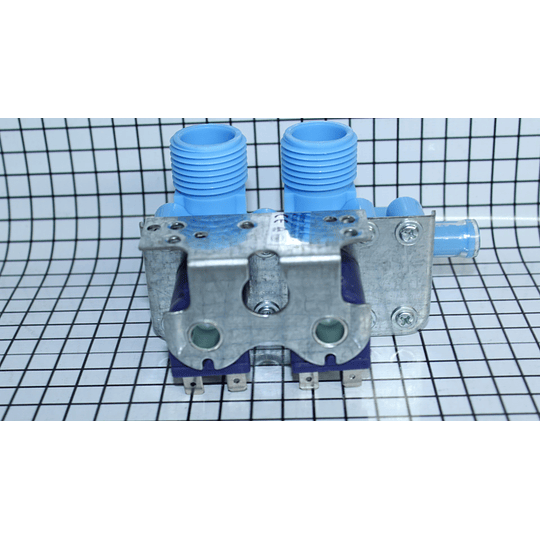 Válvula Doble Genérica Universal Lavadora Centrales Antigua Marca JZ 137353500 - X CR440687 | Repuestos lavadora