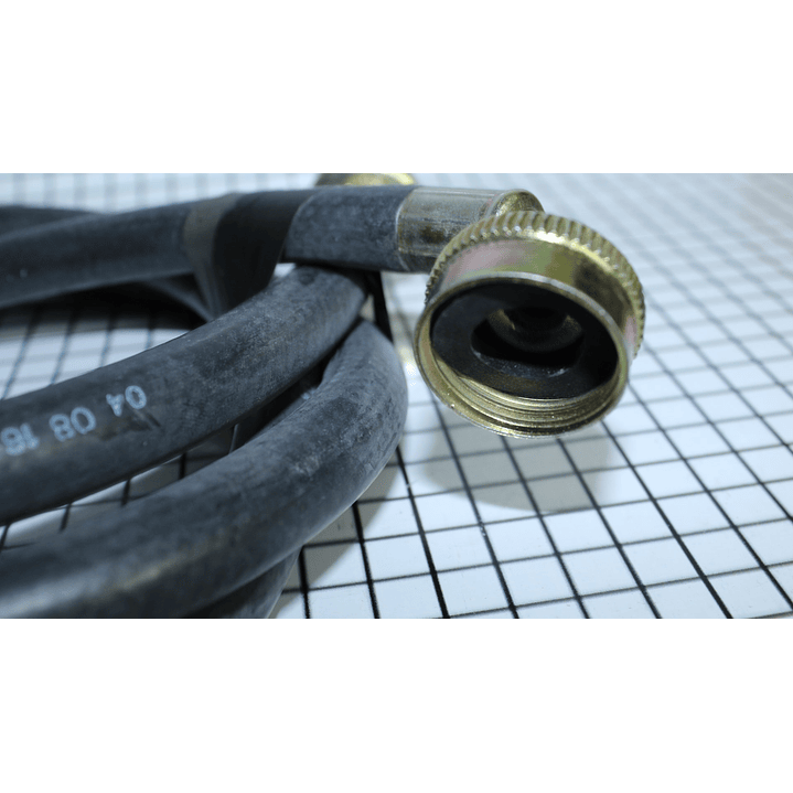 Manguera Entrada con Codo Plata Lavadora Todas CR440564 | Repuestos para lavadora 4