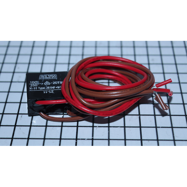 Bimetalico Descongelamiento 4 Cables Rojo Cafe Nevera Challenger CR440505 1