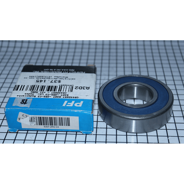 Rodamiento 6307 -2RS-C3 PFI Bearing Lavadora CR440857 2