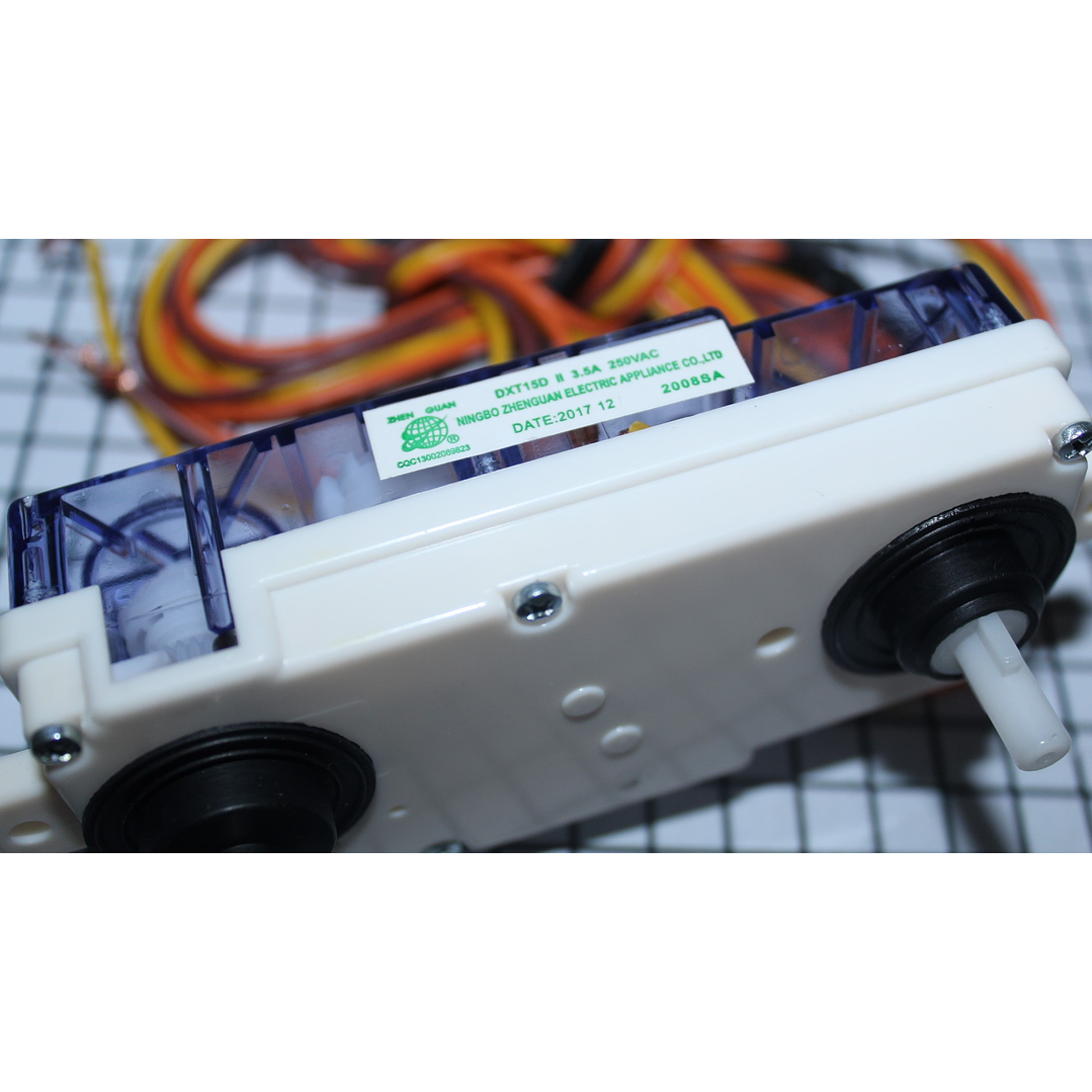 Timer Doble 3 Cables Lavadora Electrolux DXT15DII CR441044 4