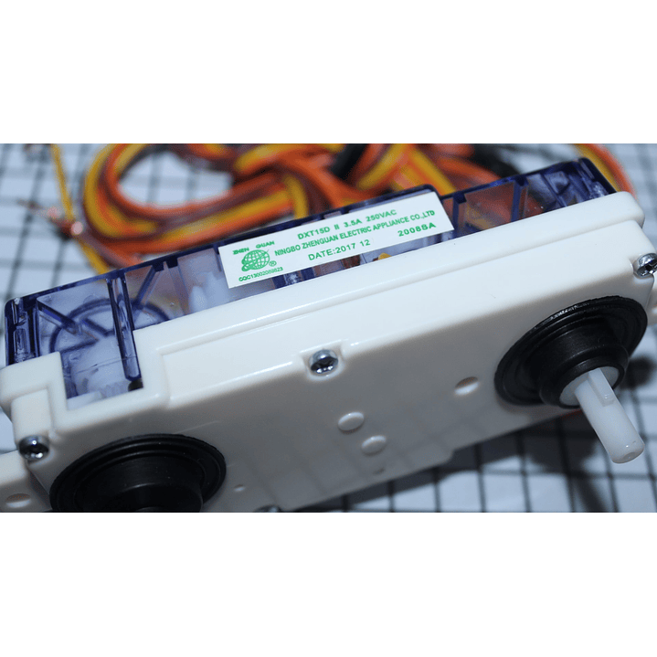 Timer Doble 3 Cables Lavadora Electrolux DXT15DII CR441044 4