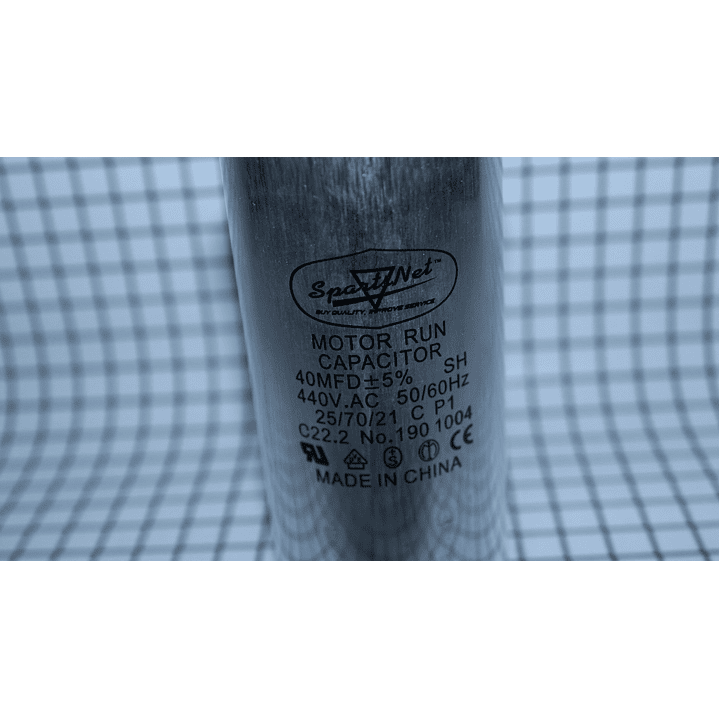 Capacitor Marcha 40 Mfd Lavadora Mabe CR440286 3