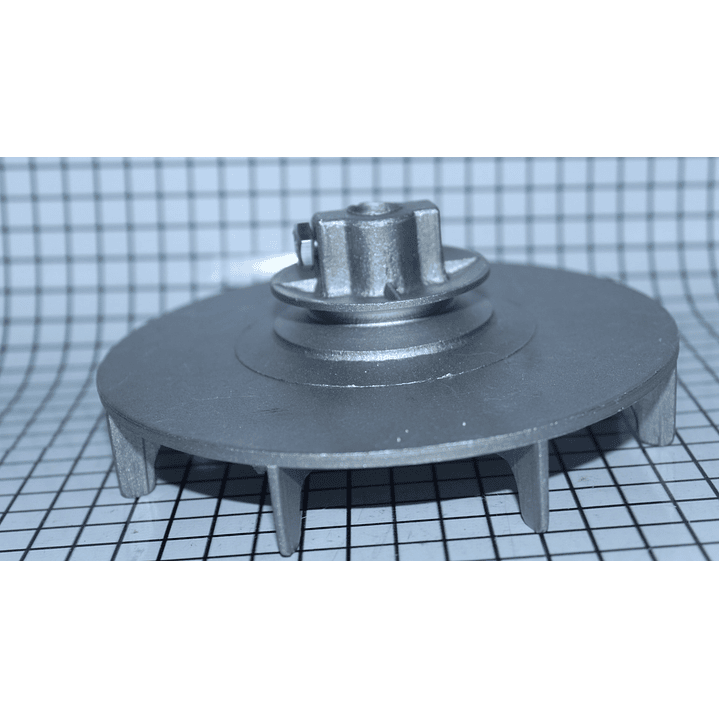 Polea Metálica del Motor Genérico Lavadora Whirlpool Digitales CR440419 6