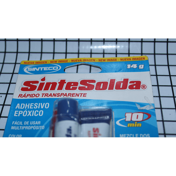 SinteSolda Rapido Transparente 10 minutos Nevera Todas 1102001 CR440387 3